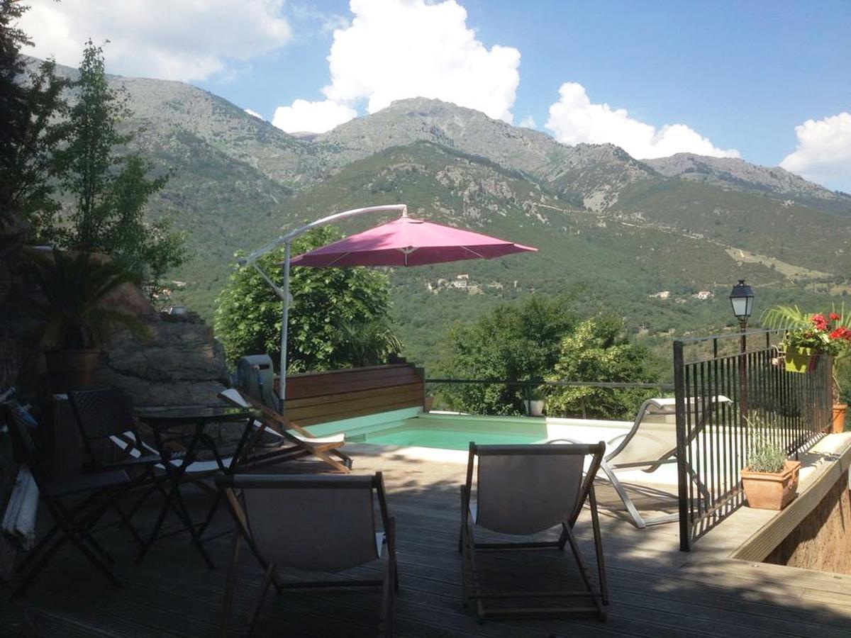Auberge Casa Mathea Poggio-di-Venaco エクステリア 写真